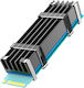 Glotrends 2280 M.2 SSD Radiator Pasiv Din Aluminiu Pad Termic