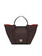 Leather Women's Shoulder Bag Brown
