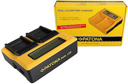 Patona Încărcător Dublu De Baterii Lcd Usb Comp...
