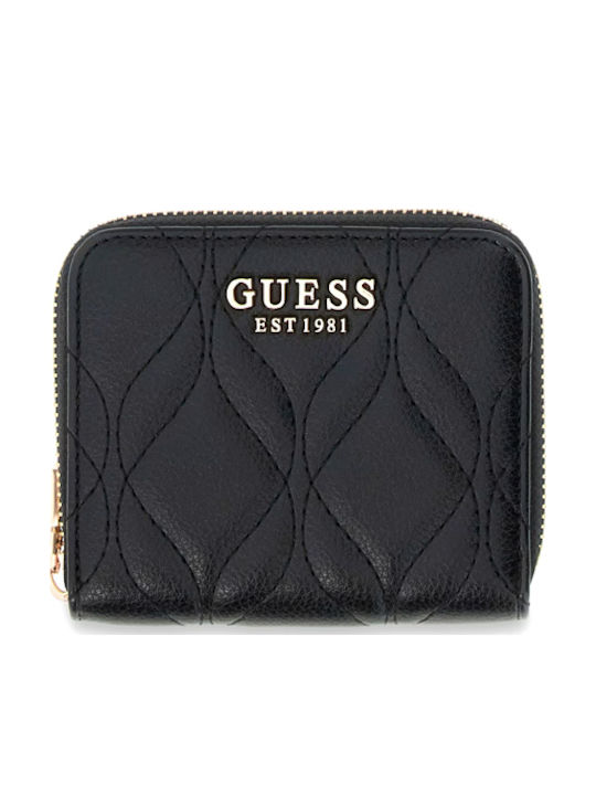 Guess Wallet Малък дамски портфейл Черен Guess Wallet Малък дамски портфейл Черен
