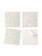 Vinyl Tile Stickers Hallway Thin Sheets Wavy Shapes 20x20x20 Cm