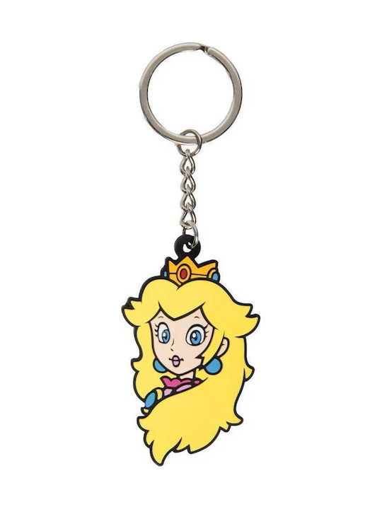Super Mario Schlüsselanhänger Princess Peach PVC 6 cm