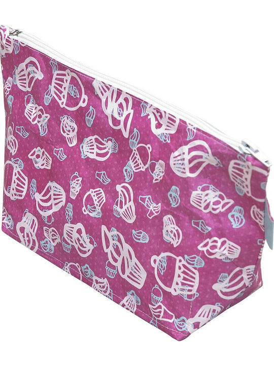 Toiletry Bag Paprcuts Cupcakes 28cm