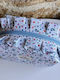 Miss Minimal Zipper Box Toiletry Bag Blueberry Love 22 X 13 X 23 Cm