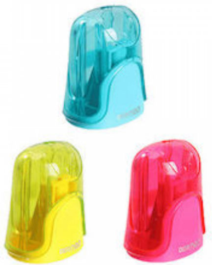 Pencil Sharpener Barrel Single Φ8mm Plastic 3 Colors Deli