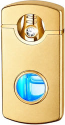 Panora Windproof Jet Flame Type Lighter In Gold Colour Panora Windproof Jet Flame Type Lighter In Gold Colour
