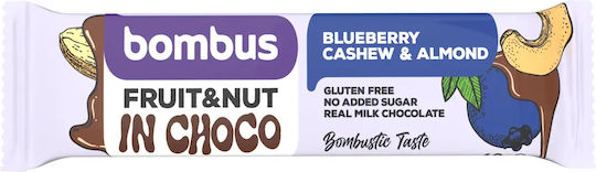 Bombus Proteinriegel mit Geschmack Blueberry & Cashew & Almond 40g