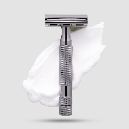 Rockwell Razors 6c Gunmetal Razor with Replaceable Head 1 Blade for Sensitive Skin