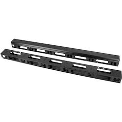 Lanberg AK-1207-B Bară De Gestionare A Cablurilor 1U 2 Bucăți