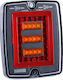 Rear Trailer Light Led Neon 3 Functions 12 24v Fristom