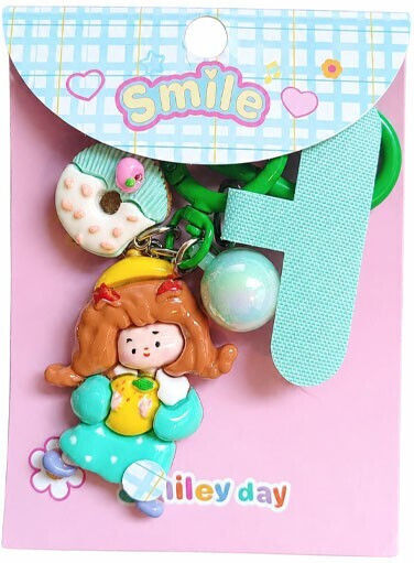 Buddy Strap Mobile Phone Accessory Green Girl Fruit Yellow