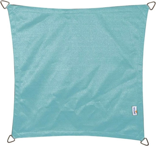 Showood Pânză De Umbrire Pătrată Albastru Deschis 3.6x3.6m 285gr/m²