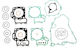 Athena Gasket Set Kawasaki Kfx 700 2004-2009 Off-road