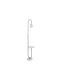 kelvo Floor Lamp H180xW30cm with E27 Bulb Base Black