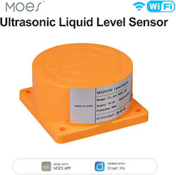 Moes Wss-lm01-eu Wifi Ултразвуков Сензор за Ниво Оранжев