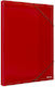 Metron Box With Rubber Band 25x35x3cm 097412 Red