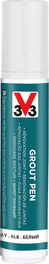 Μαρκαδόρος Επιδιόρθωσης Αρμών 15ml Λευκός V33 Grout Pen 118612