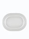 Ionia Ikaros Serving Platter Oval Porcelain White