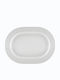 Ionia Ikaros Serving Platter Oval Porcelain White