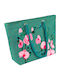 Pylones Frottee Strandtasche Grüne
