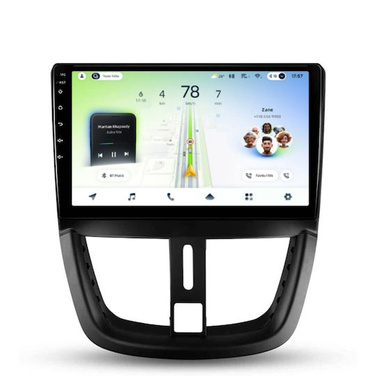 Teyes Cc4l Dts Navigație Auto Peugeot 207 2006-2015 6+64gb 9" Qled Qualcomm 2ghz Android 4g Bluetooth 5.1 Dsp