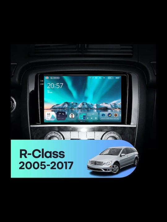 Teyes Sistem Audio Auto Pentru Mercedes-Benz Clasa R 2005-2017 Bluetooth USB Wi-Fi GPS Apple CarPlay Android Auto Cu Ecran Tactil 9.5"