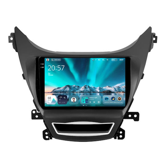 Teyes Ηχοσύστημα Αυτοκινήτου για Hyundai Elantra 2010-2016 (Bluetooth/USB/WiFi/GPS/Apple-Carplay/Android-Auto) με Οθόνη Αφής 9.5"