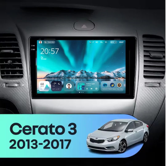 Teyes Cc4 Car Navigation Kia Cerato 3 2012-2017 6+64gb 9.5" Qled Octa-core 2.7ghz Android 4g Bluetooth 5.1 Dsp Version C