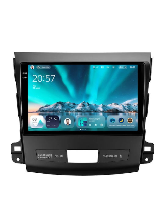 Teyes Cc4 Navigație Auto Citroen C-crosser 2007-2012 6+128GB 9.5" QLED Octa-core 2.7GHz Android 4G Bluetooth 5.1 DSP Variantă A