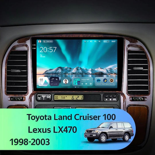 Teyes Cc4 Car Navigation Lexus Lx 1998-2008 6+64gb 9.5" Qled Octa-core 2.7ghz Android 4g Bluetooth 5.1 Dsp Variant A