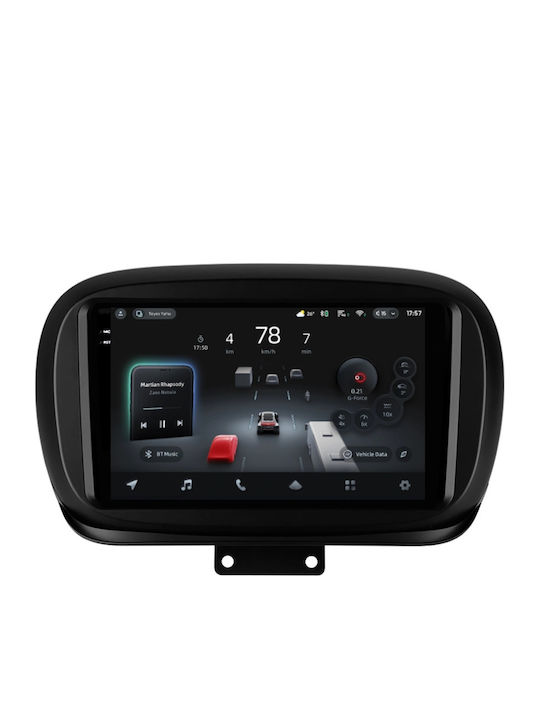 Teyes Cc4 Pro Navigație Auto Asistată Ai Fiat 500x 2014-2018 8+128gb 9.5" Qled Android 13 5g 7.1 Dsp Carplay