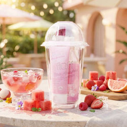 Fluff Pink Hwachae Skin Care Set 3 pcs