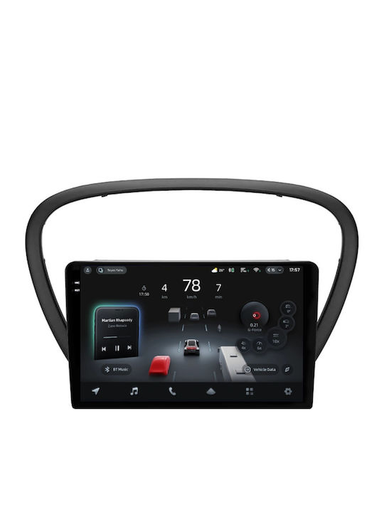 Teyes Cc4 Pro Asistență AI Navigație Auto Peugeot 607 2004-2010 8+128GB 9.5" QLED Android 13 5G 7.1 DSP CarPlay
