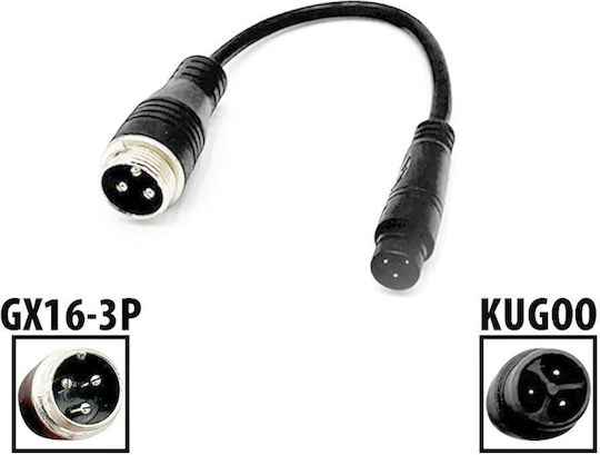 Electric Scooter Charger Adapter Gx16 > Kugoo