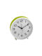 HOMie Tabletop Clock Plastic with Alarm Clock Green 32487