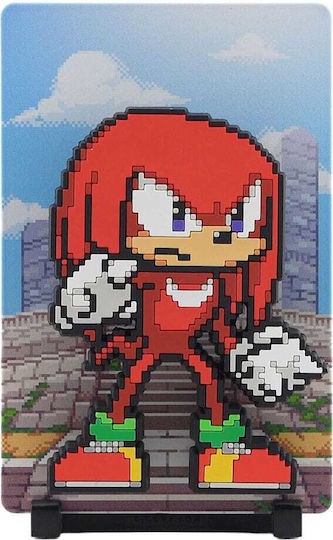 Sonic Hedgehog Modern Figgyz Dekorative Magnete Sammler Knuckles 11 Cm