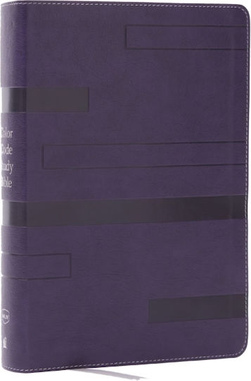 Color Code Study Bible, Revealing God's Truth Color By Color (nkjv, Purple Leathersoft, Red Letter) - Thomas Nelson Publishers - Leather / Fine Binding
