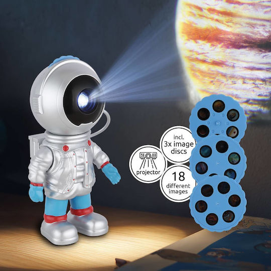 Globo Lighting Kinder Tischlampe Dekorative Lampe Silber