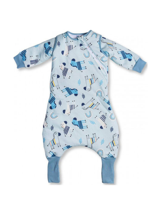 Tender Winter Sleeping Bag with Legs Flex Zebra Eco 2.5 Tog Eco Blue