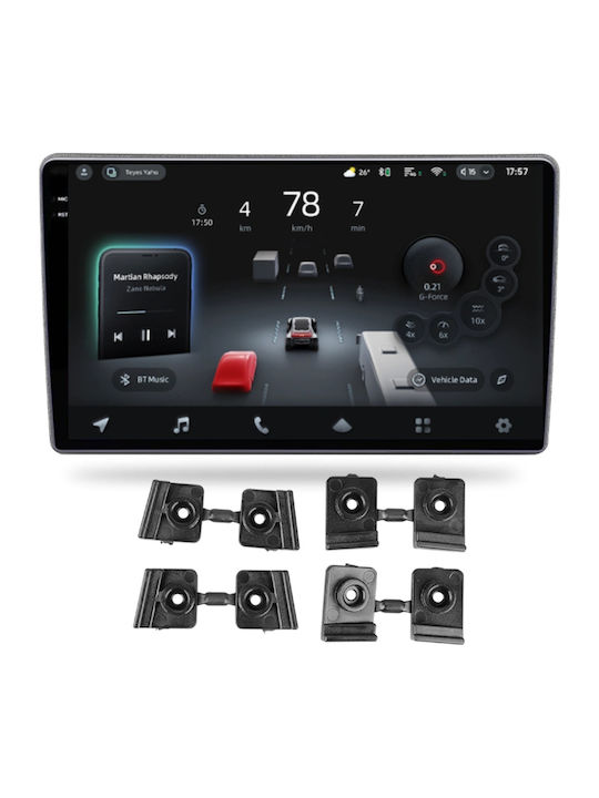 Navigație Auto Asistență AI Teyes CC4 Pro Hyundai I40 2011–2019 8+128GB 9.5" QLED Android 13 5G 7.1 DSP CarPlay