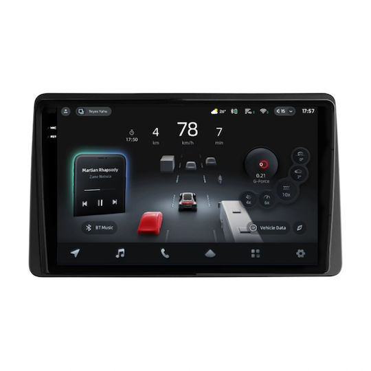 Teyes Cc4 Pro Navigație Auto Asistată AI Dacia Duster 2 2018-2021 8+128GB 10.36" QLED Android 13 5G 7.1 DSP CarPlay
