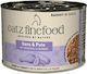 Catz Finefood Wet Food for Adult Cats with Turkey and Meat Grain Free 190gr