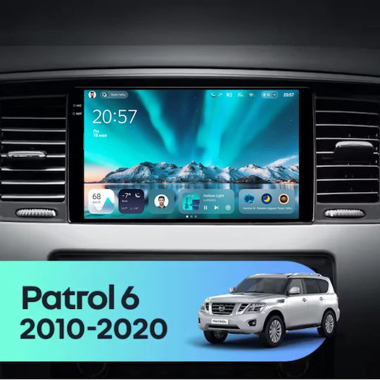 Teyes Cc4 Navigație Auto Nissan Patrula Y62 2010-2020 6+64gb 9.5" Qled Octa-core 2.7ghz Android 4g Bluetooth 5.1 Dsp