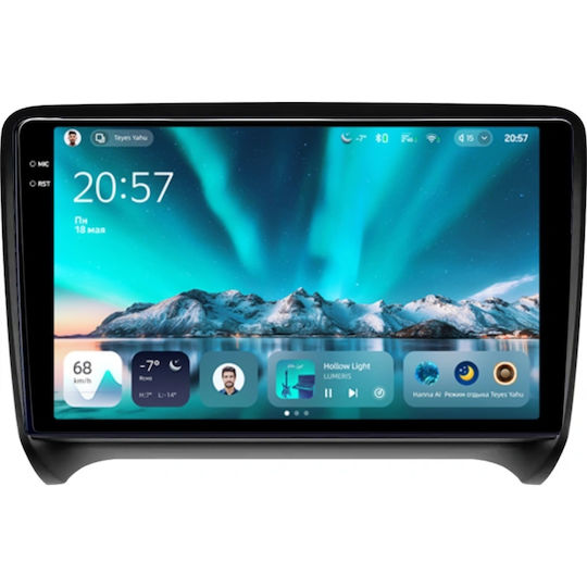 Teyes Cc4 Navigație Auto Audi Tt 8j 2006-2014 6+64gb 9.5" Qled Octa-core 2.7ghz Android 4g Bluetooth 5.1 Dsp