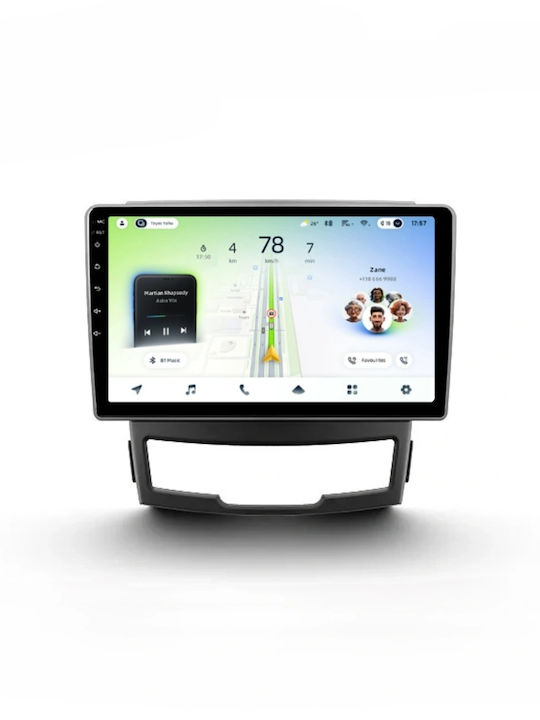 Teyes Cc4l Dts Navigație Auto Ssangyong Korando 3 2010-2013 6+64gb 9" Qled Qualcomm 2ghz Android 4g Bluetooth 5.1 Dsp