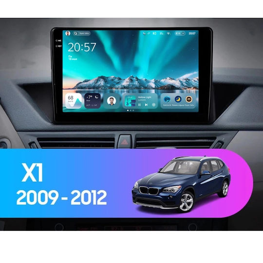 Teyes Cc4 Auto-Navigationssystem BMW X1 E84 2010-2015 6+64GB 10.36 Zoll Qled Octa-Core 2.7GHz Android 4G Bluetooth 5.1 DSP