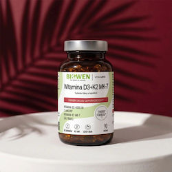 BIOWEN Vitamine D3 + K2 MK-7 Vitamine 90 Kapseln