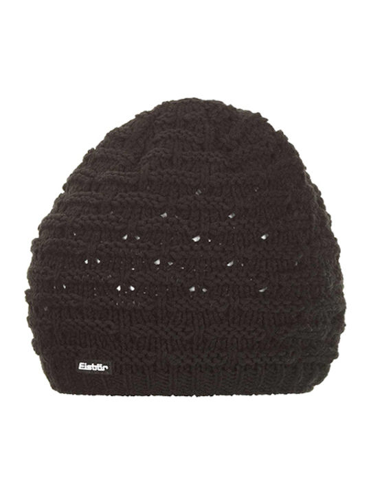 Beanie Women's Knitted Beanie in Black Color