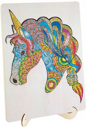 Puzzle Pentru Copii Din Lemn Unicorn 140 Piese Grafix Puzzle Pentru Copii Din Lemn Unicorn 140 Piese Grafix