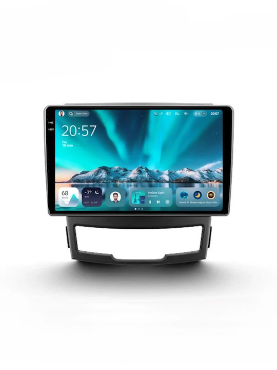 Teyes Cc4 Navigație Auto Ssangyong Actyon 2 2010-2013 6+64GB 9.5" QLED Octa-core 2.7GHz Android 4G Bluetooth 5.1 DSP
